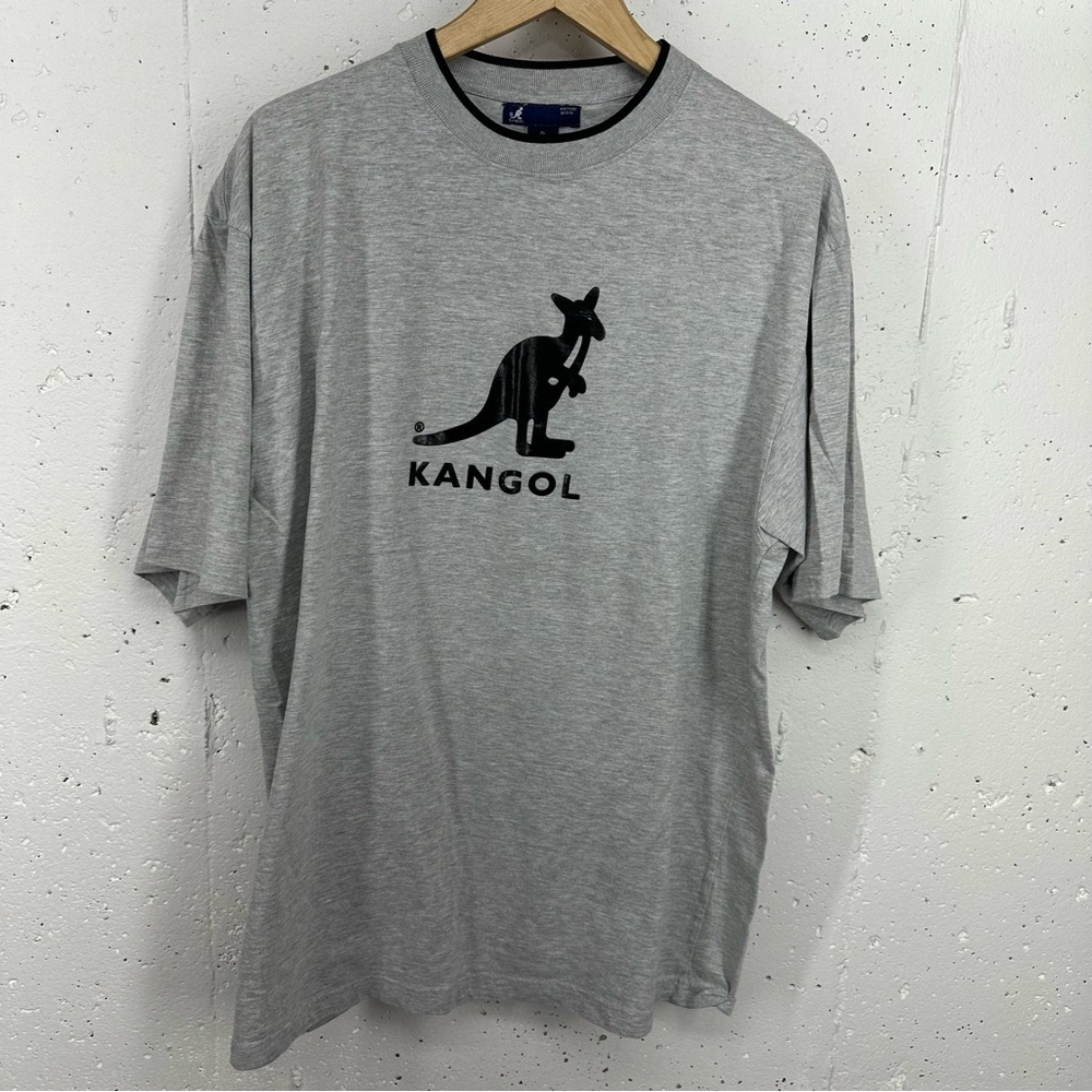 Kangol Men’s Size XL Gray Logo Tee Shirt